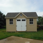 Belgium WI 10x16 Gable with dormer